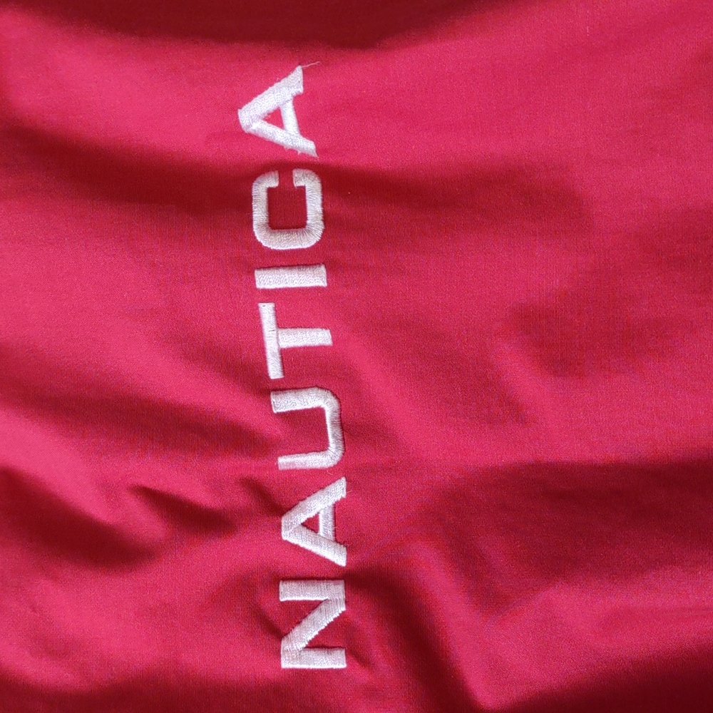 Vintage Nautica Reversible Fleece Jacket Large 90s Y2K - Picture 9 of 12